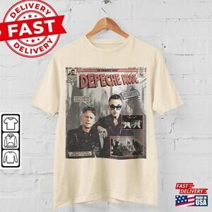Depeche Mode Comic Shirt T-shirt Retro Album Memento Mori Song